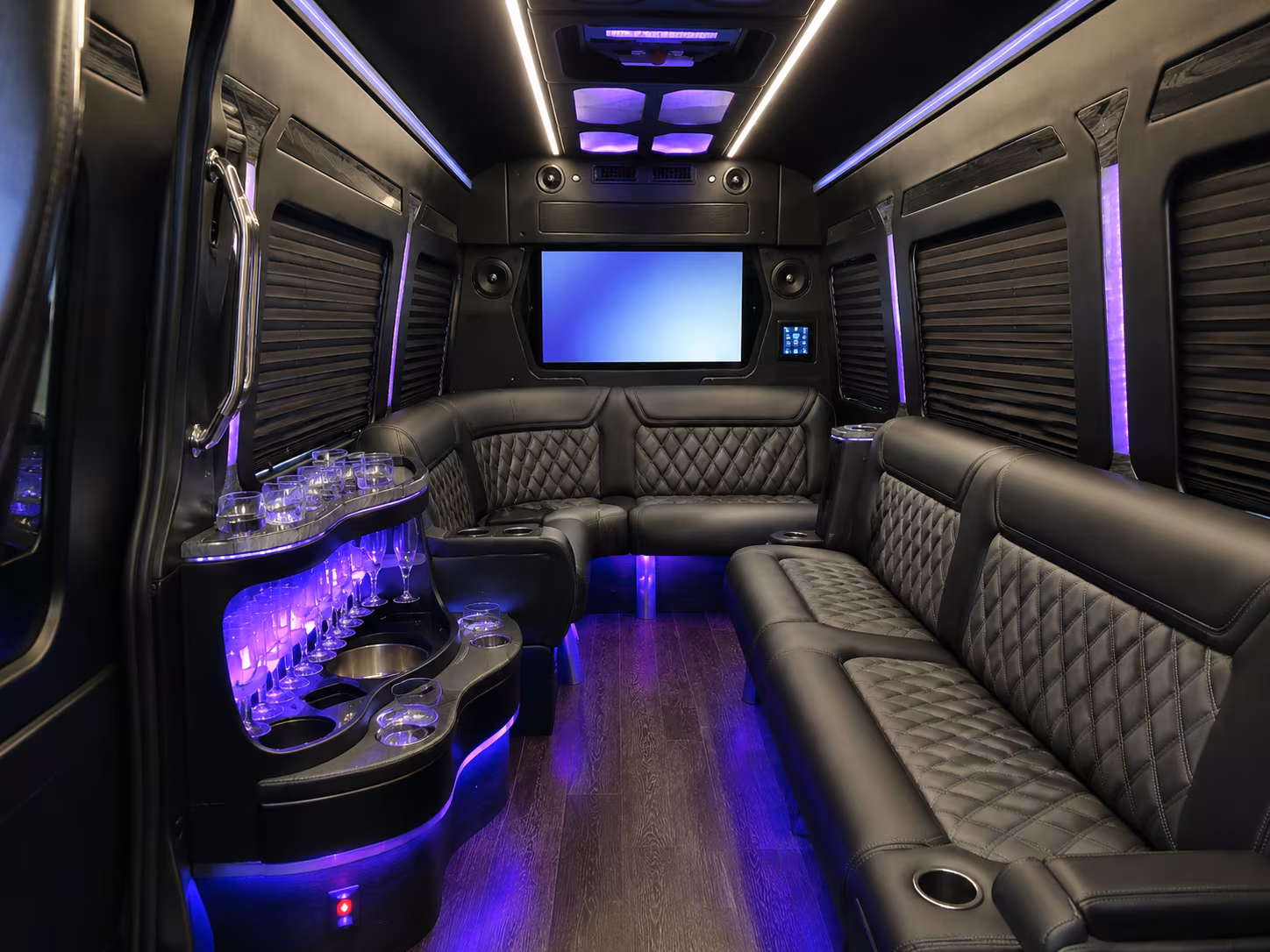 corporate group transportation for university and healthcare campus events