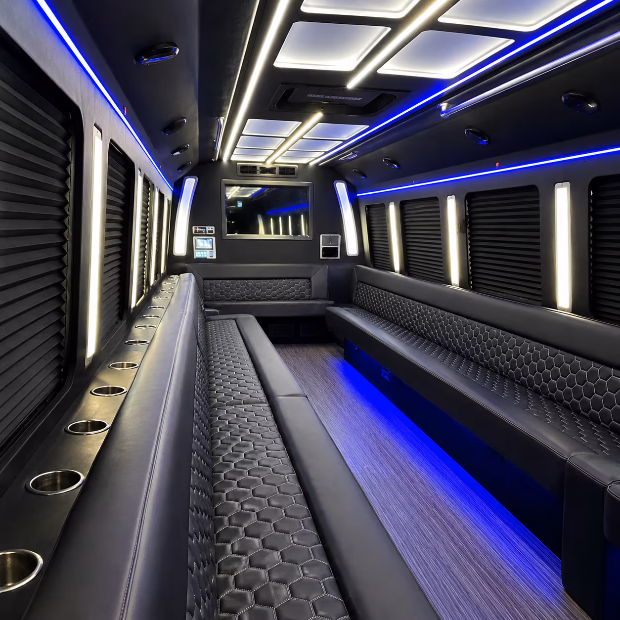 west hartford party bus rentals inside