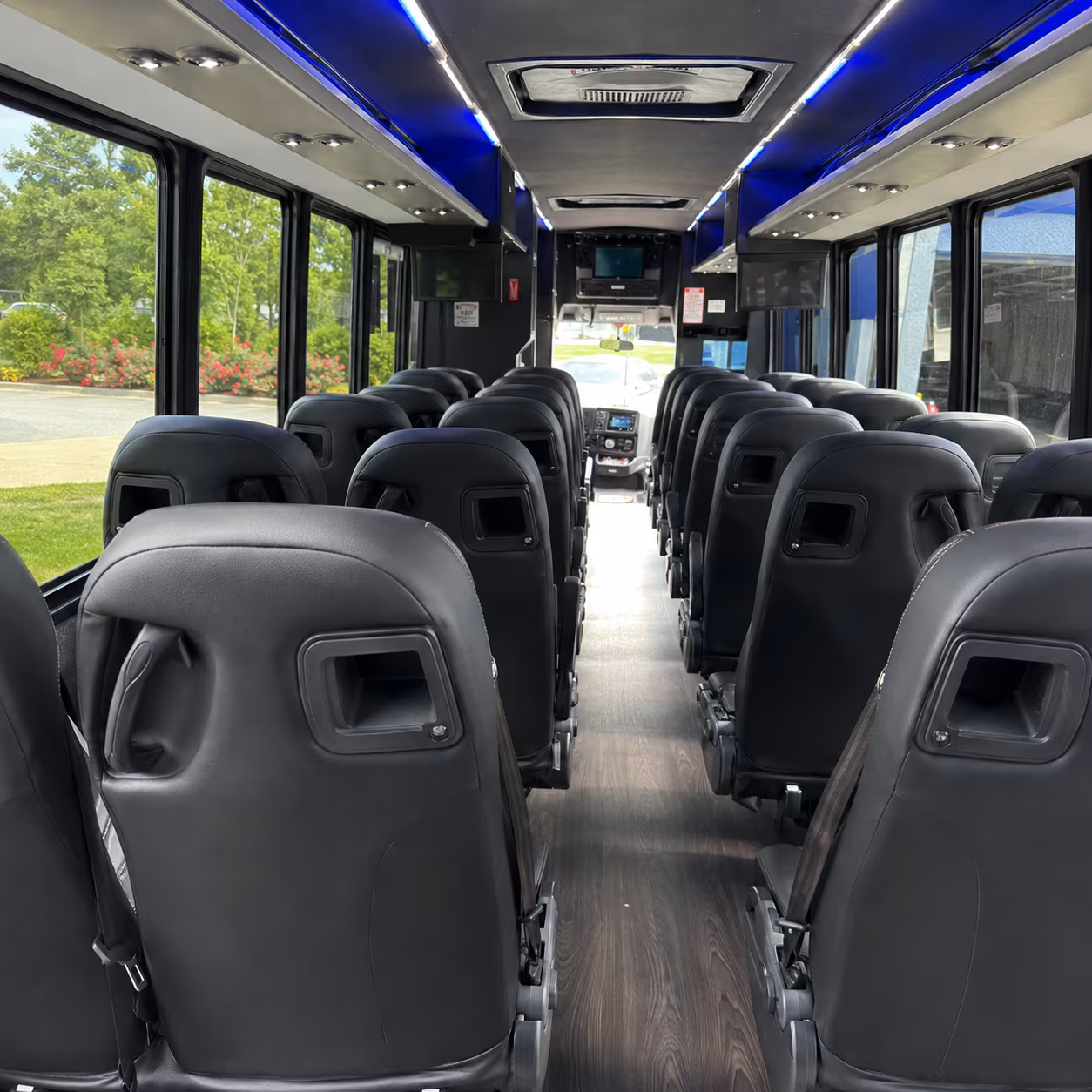 west hartford school event transportation onboard seating
