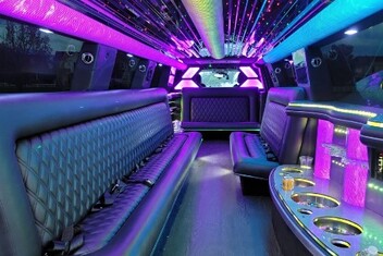 West Hartford Limo Interior
